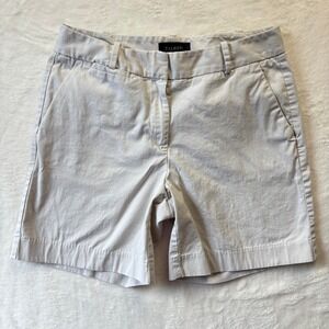 Talbots Khaki Shorts Size‎ 6 Cotton Blend 7" Inseam Bermuda Casual Everyday